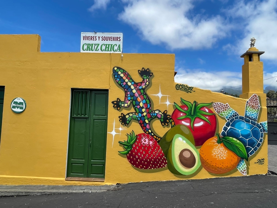 Cruz Chica Straße La Palma