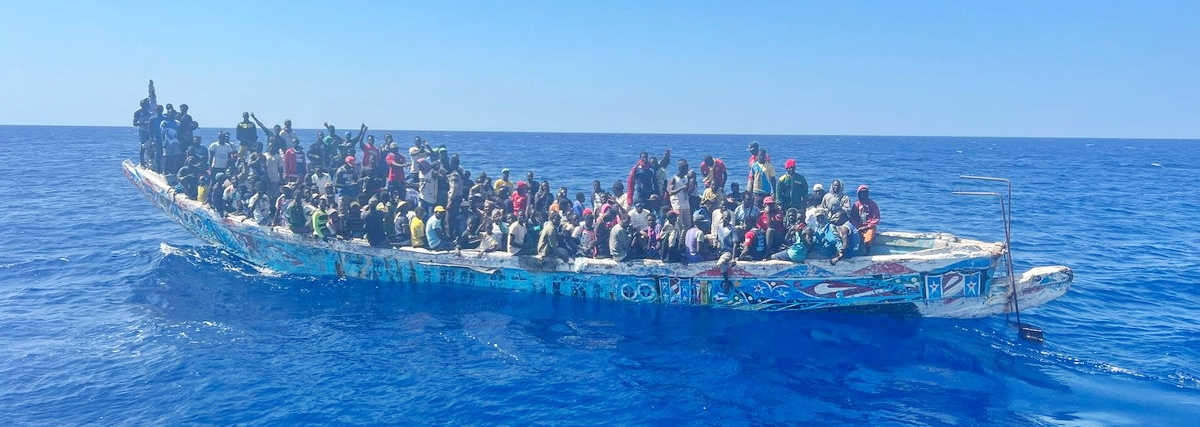 Flüchtlingsboot Kanarische Inseln